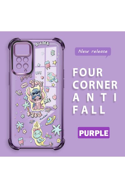 ucuc Redmi Note 11 Pro 4G/5G Compatible Transparent Back Four Corners Reinfor...