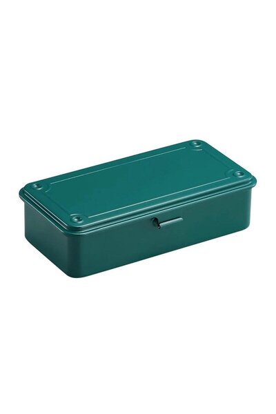 Toyo Steel T-190 Tool Storage Box Antique Green Metal Saklama Kutusu