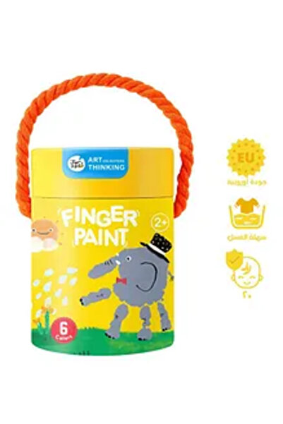 DOMİ Jar Melo - Finger Paints - 6 Colors