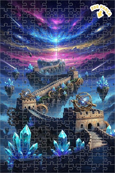 Teona Ahşap لغز خشبي بإطار مزدوج الطبقات من فانتاستيك إيفيرن وول 200 قطعة 25x35