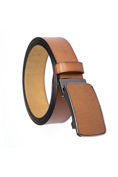 OEM Elegant belt with automatic buckle, 100% leather
