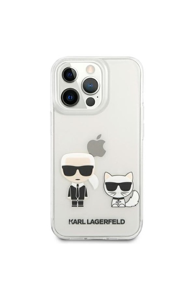Karl Lagerfeld Carcasă transparentă, compatibilă cu iPhone 13 Pro Max