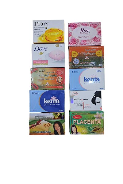 ASEEL مجموعه صوابين تفتيح البشره .10 قطع