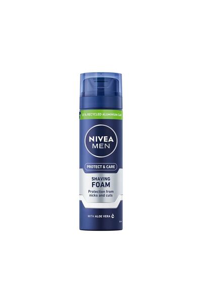NIVEA Men Protect And Care Shaving Foam With Aloe Vera For Protection From Ni...