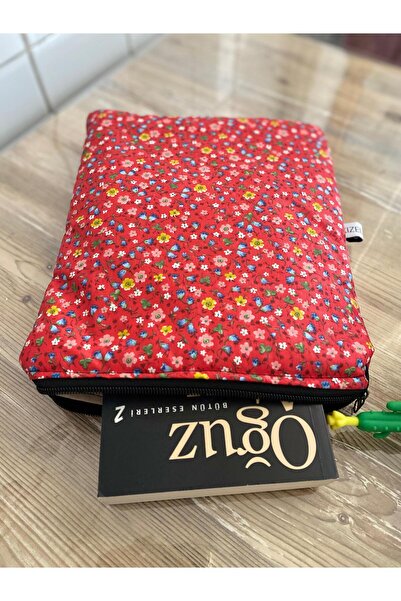 Handmade غطاء كتاب منتفخ مبطن بسحاب - غطاء ناعم ممتص للصدمات للكتب والأجهزة ا...