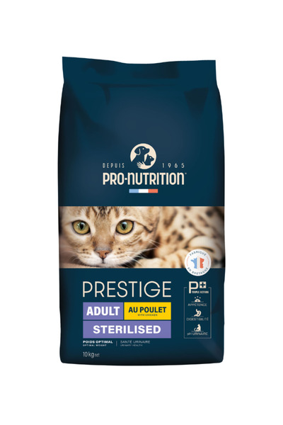 Pro Nutrition دجاج معقم للقطط البالغة من بريستيج 10 كجم
