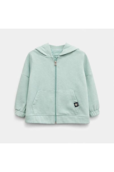 Peri Masalı Girl's zippered daisy walk armor cardigan gk1082