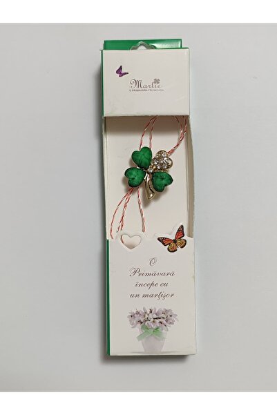 OEM Martisoare elegante in cutie cu brosa metal si snur