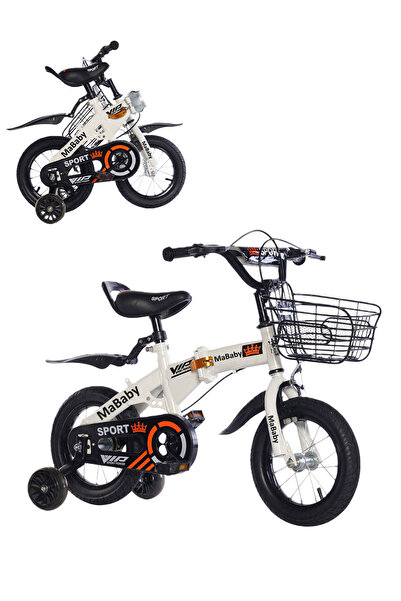 Ma Baby 18 Inch Kids Bike, Foldable Bicycle for Kids Boys and Girls, with Fla...