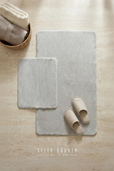 Sleep Garden Luniva Bathroom Mat Set Non-Slip 60X100 cm + 40X60 cm