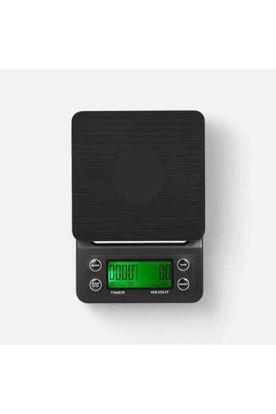 Rawsn ميزان رقمي للقهوة المختصة مع مؤقت يزن حتى 3كيلو