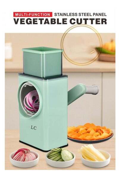 LC Multi Function Stainless Steel Vegetable Cutter for Slicing Shredding and ...