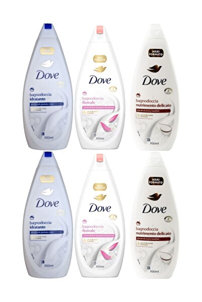 Dove Pampering x2 & Hydrating x2 & Floral Shower Gel x2
