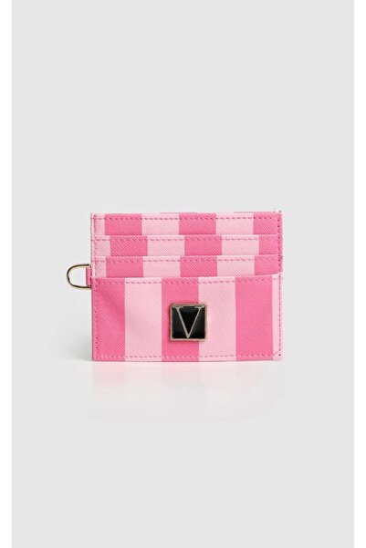 Lisinya Women's Card Holder Fuchsia Pink