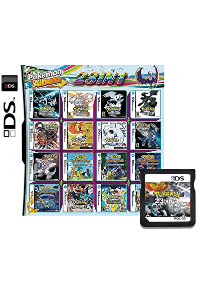 Choice12 مجموعة ألعاب بانداي 23 في 1 و4300 في 1 لأجهزة DS وNDS و3DS و3DS وNDS...