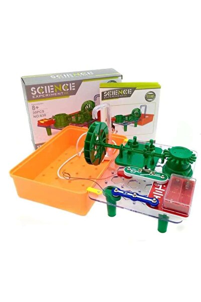 TeTea Jucarie Educationala Tetea, Kit STEM moara de apa circuit electric