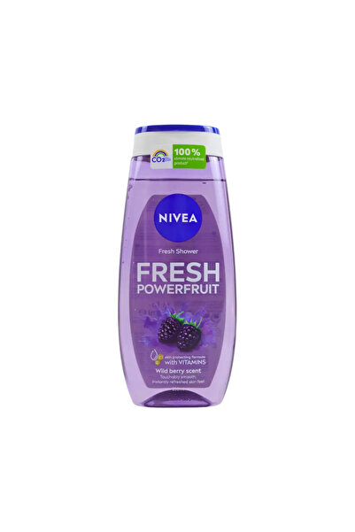 NIVEA Fresh Power fruit Shower Gel with Wild Berry Scent- 250ml