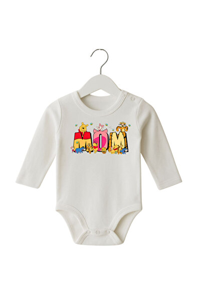 babytex 100% Cotton Baby Bodysuit & Bodysuit Printed Mom Printed Bodysuit wit...