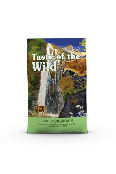 Taste of the Wild وصفة روكي ماونتن للقطط مع لحم الغزال المشوي وسمك السلمون ال...