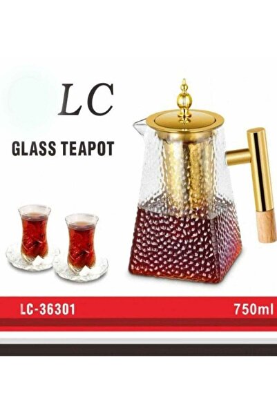 LC Glass Teapot with Filter 750 ml
