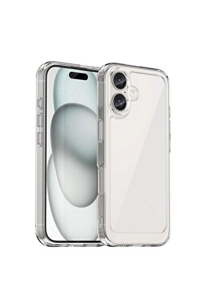 OEM Outer Space Clear Case for iPhone 16 Plus - Hybrid Protection