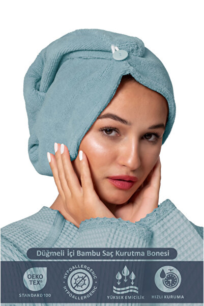 Ellia Soft Elegant Bonnet Hair Thick Microfiber |   Hair Drying Cap |   Hair ...