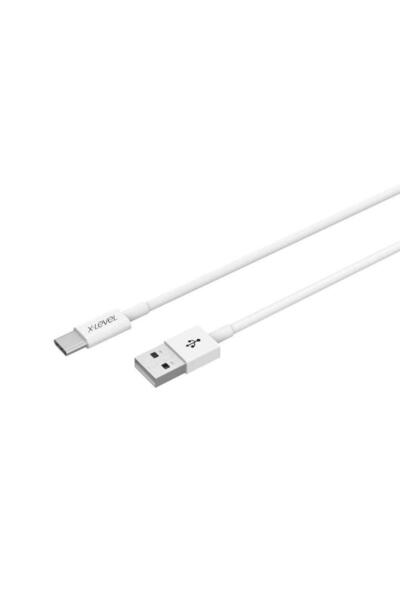 XCC8601 12W 2.2A Hızlı Fast 1.2 Metre USB-A to USB-C / TYPE-C Silikon Data Şarj Veri Kablosu
