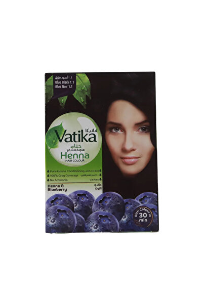 Vatika Henna Hair Color With Natural Heena And Blueberry For Nourishing And I...