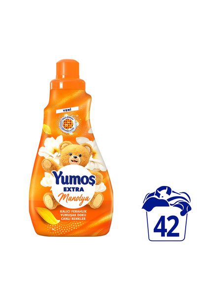 Yumoş Extra Çamaşır Yumuşatıcı 42 Yıkama Manolya 1008 ml x1