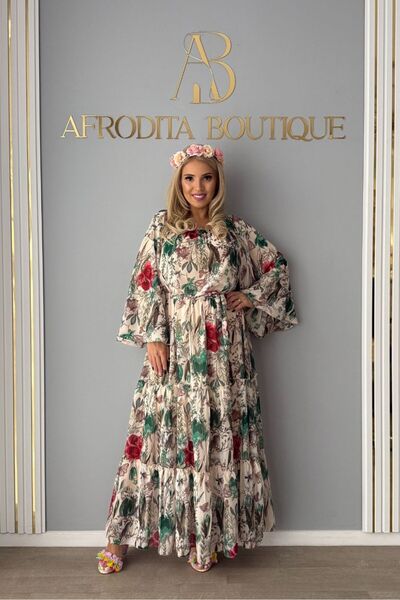 Afrodita Boutique Flower Dress