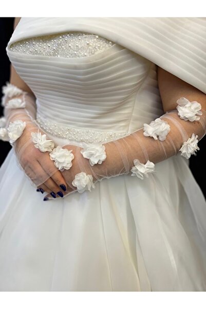 e-Turan AVM Gelinlik Eldiveni Nikah Eldiveni Imza Eldiveni Parti Eldiveni