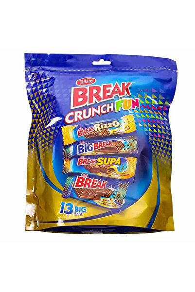 Tiffany Break Assorted Chocolates Wafers, Crunchy Wafer Fingers in Creamy Mil...