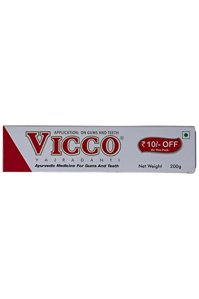 Vicco Vajradanti Herbal Toothpaste Ayurvedic Medicine For Gums And Teeth- 200gms