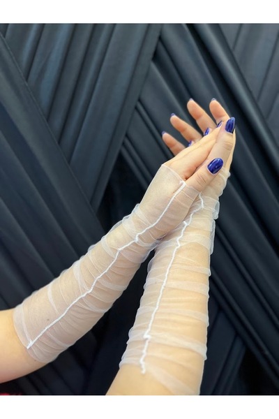 ecrin tuhafiye hobi Gelinlik Eldiveni Nikah Eldiveni Imza Eldiveni Parti Eldi...