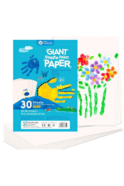 DOMİ ورق رسم بالأصابع عملاق من جار ميلو - 30 صفحة