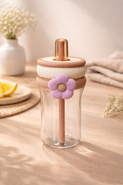 Kitchen Way Figured Polycarbonate Water Bottle 550 ml Bpa Free Lightweight Du...