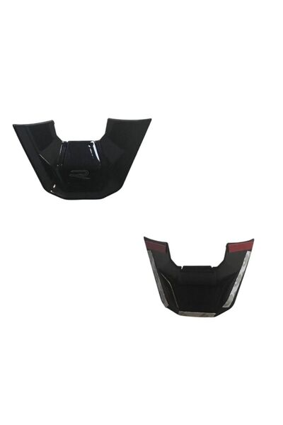 Space شعار عجلة القيادة باللون الأسود / DIKA25-2