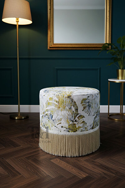 T&H Nappa Silindir Puf Serisi, Ayak Uzatma Pufu, Dekorasyon Pufu