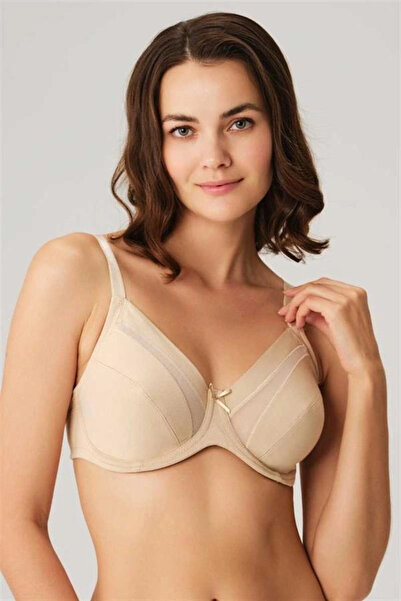 Aria's Closet Arias Closet Underwire Unpadded Gathered Minimizer Bra