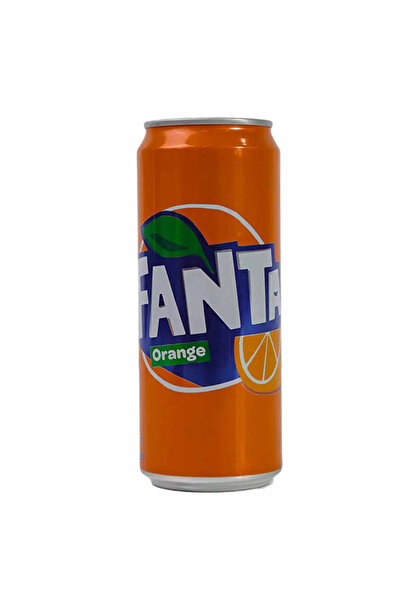 Fanta علبة مشروب غازي بنكهة البرتقال، علبة مشروب غازي بنكهة البرتقال، 330 مل