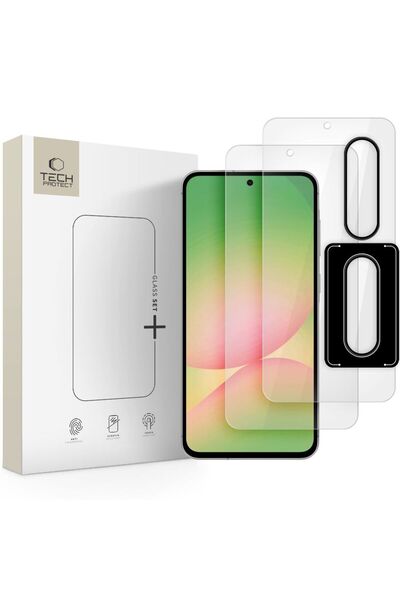 Tech-Protect Glass Screen & Camera Protector Set for Samsung 5G