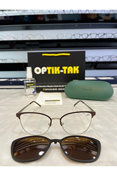 Slazenger 9501.C2 Mavi ışık korumalı klipsli gözlük