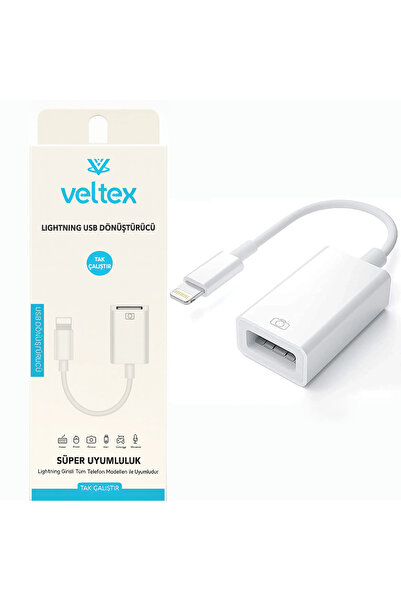 NW NessiWorld Usb den Lightning iPhone – iPad Flash Bellek Okuyucu Veltex VTX...