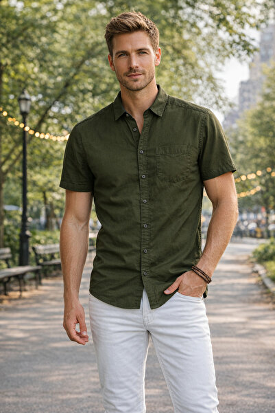 GFT FASHION Men premium half sleeve shirt