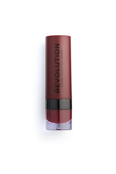 MAKEUP REVOLUTION , REVOLUTION, Vegan, Matte, Cream Lipstick, 148, Plum, 3 g