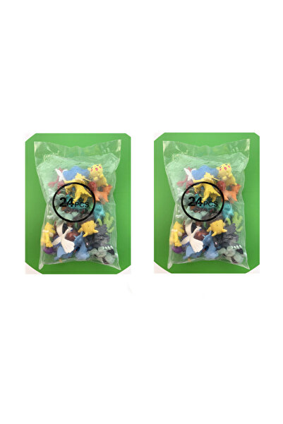 Choice8 48 pcs random 24-144pcs Pokemon Figure Set Anime Action Mini Small To...
