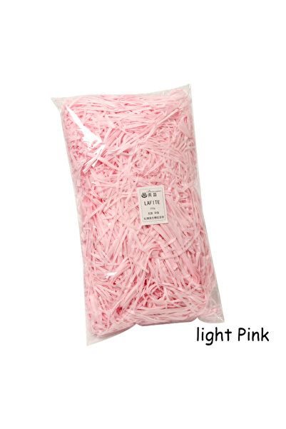 Choice3 ورق ممزق وردي فاتح 100 غرام، ورق مموج ملون، خيش، قصاصات ورقية ممزقة، ...