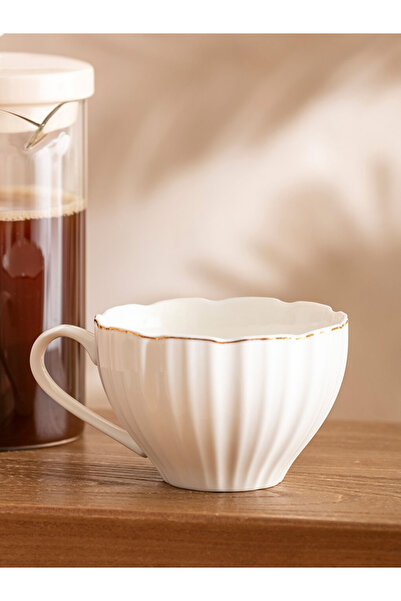 LC Waikiki Lcw Home White Patterned Porcelain Mug 288 ml from Renkli̇mağazadan