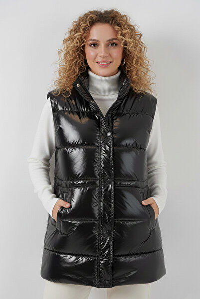 benguen Shiny Vest B5218 Black