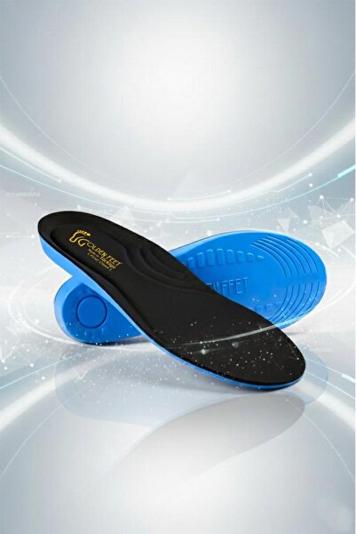 pierrebella Golden Feet Memory Foam Ortopedik Tabanlık Rahat Yumuşak Konforlu Destekli Günlük Spor Erkek Kadın